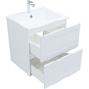 Aquanet 323178 Тумба с раковиной Терра 60 цв.белый матовый (323178)