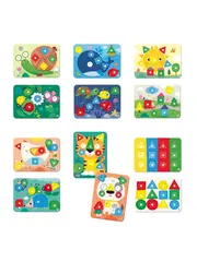 Деревянная мозаика для малышей 