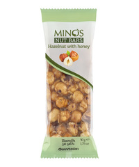 Фундук и мед. Ореховый батончик Candia Nuts 50гр