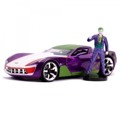 Chevrolet Corvette Stingray 2009 & The Joker Figure Jada