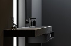 Смеситель для раковины Lemark Bronx  - LM3709BL