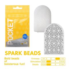 Карманный мастурбатор Spark Beads - 