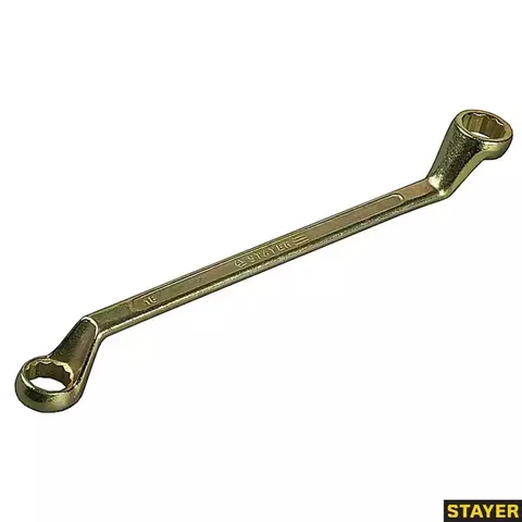 STAYER ТЕХНО, 21 х 23 мм, изогнутый накидной гаечный ключ (27130-21-23)