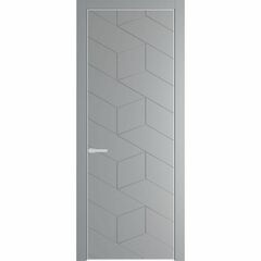 Межкомнатная дверь эмаль Profil Doors 9PE смоки глухая