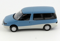 Moskvich-2139 Arbat blue-white 1:43 DeAgostini Auto Legends USSR #90