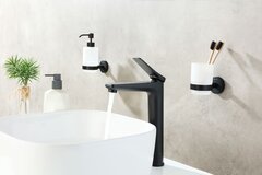 Смеситель для раковины Lemark Bronx  - LM3709BL