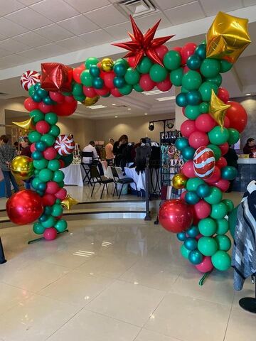 Арка из шаров 