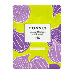 Consly Маска тканевая с экстрактом инжира от сухой кожи - Probiotic Biome Intense Moisture Fig, 25мл