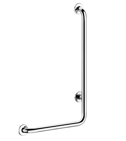 Delabie 5070GP2 Угловая ручка ?32  750 х 450, глянцевая нержав. сталь