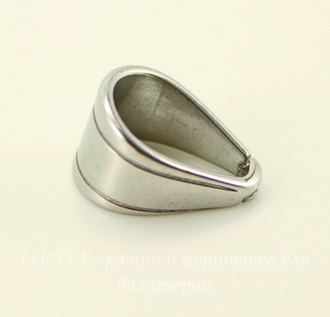 Бейл "Классика" (цвет - античное серебро) 11х8х7 мм