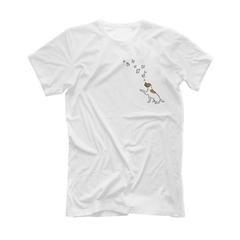 Футболка "Джек Рассел и бабочки"