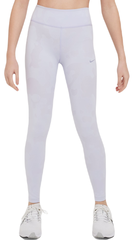 Детские теннисные штаны Nike Dri-Fit One Training Leggings - oxygen purple/indigo haze