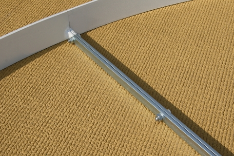 Круг для метания диска для соревнований, готовый к дренажу и набор для крепления Polanik DC-250_DT