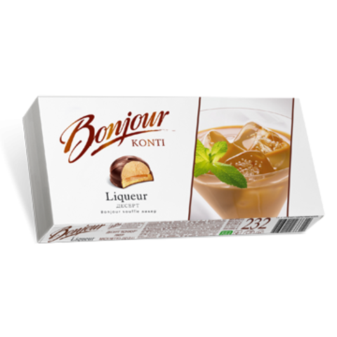 Десерт bonjour souffle вишня