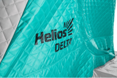 Зимняя палатка автомат Helios Delta Комфорт трехслойная двускатная