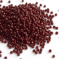 Бисер Тохо круглый 15/0 0046 темно-коричневый