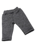 Утепленные брюки - Серый меланж. Одежда для кукол, пупсов и мягких игрушек.
