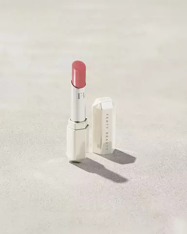 FENTY BEAUTY Slip Shine Sheer Shiny Lipstick Retro Rose 2.8 g..