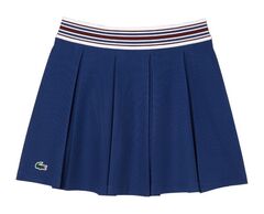 Теннисная юбка Lacoste Piqu_ Sport Skirt with Built-In Shorts - navy blue