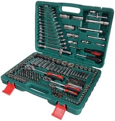 Набор инструмента  BraumAuto 218 предм. 1/2",3/8",1/4" (6гр)(4-32мм)