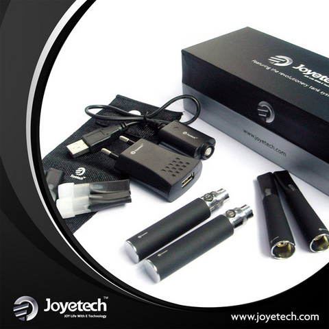 Электронная сигарета Joye eGo-T, тип B, 650 mAh, черный + набор жидкостей в подарок