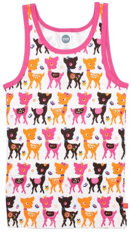 Майка с оленятами Sanetta