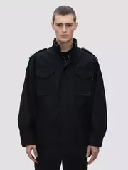 Куртка Alpha Industries М-65 Black (Черная)