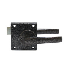 Защелка накладная Птимаш ЗЩН1.45 серебро правая