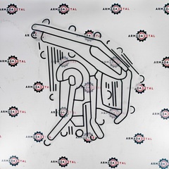 Прокладка КПП JCB 3CX 4CX 813/50055 813/50051 813/M1221