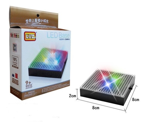 Lighting display box blocks Bricks