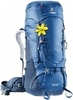 Картинка рюкзак туристический Deuter Aircontact 40+10 SL steel-midnight - 1