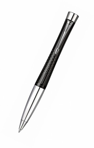 Ручка шариковая Parker Urban Premium K204 Ebony Metal Chiselled (S0911500)