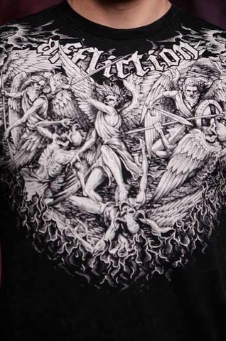 Affliction | Футболка мужская ANGELS REVIVAL A20947 принт спереди