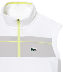 Женское поло Lacoste Ripstop Piqu_ Tennis Polo - white/grey