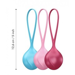 Вагинальные шарики Satisfyer Strengthening Balls (набор из 3 шт.)