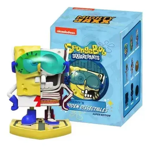 Случайная фигурка Mighty Jaxx SpongeBob Squarepants: Freeny's Hidden Dissectibles (Series Four)
