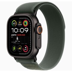 Умные часы Apple Watch Ultra 2 49mm Black Ti Dark Green Alp Lp M (MX4R3)