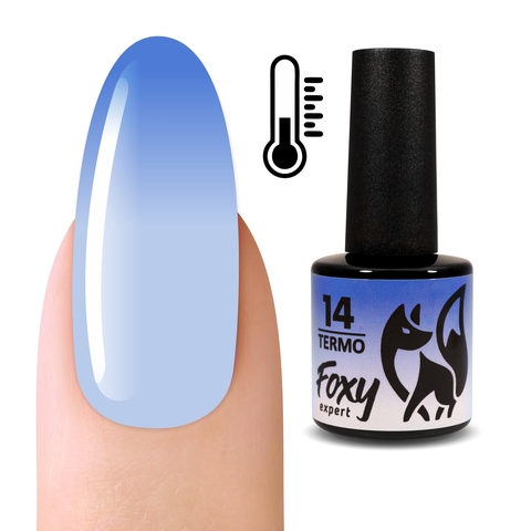 Гель-лак с термопереходом (Gel polish TERMO) #14, 8 ml