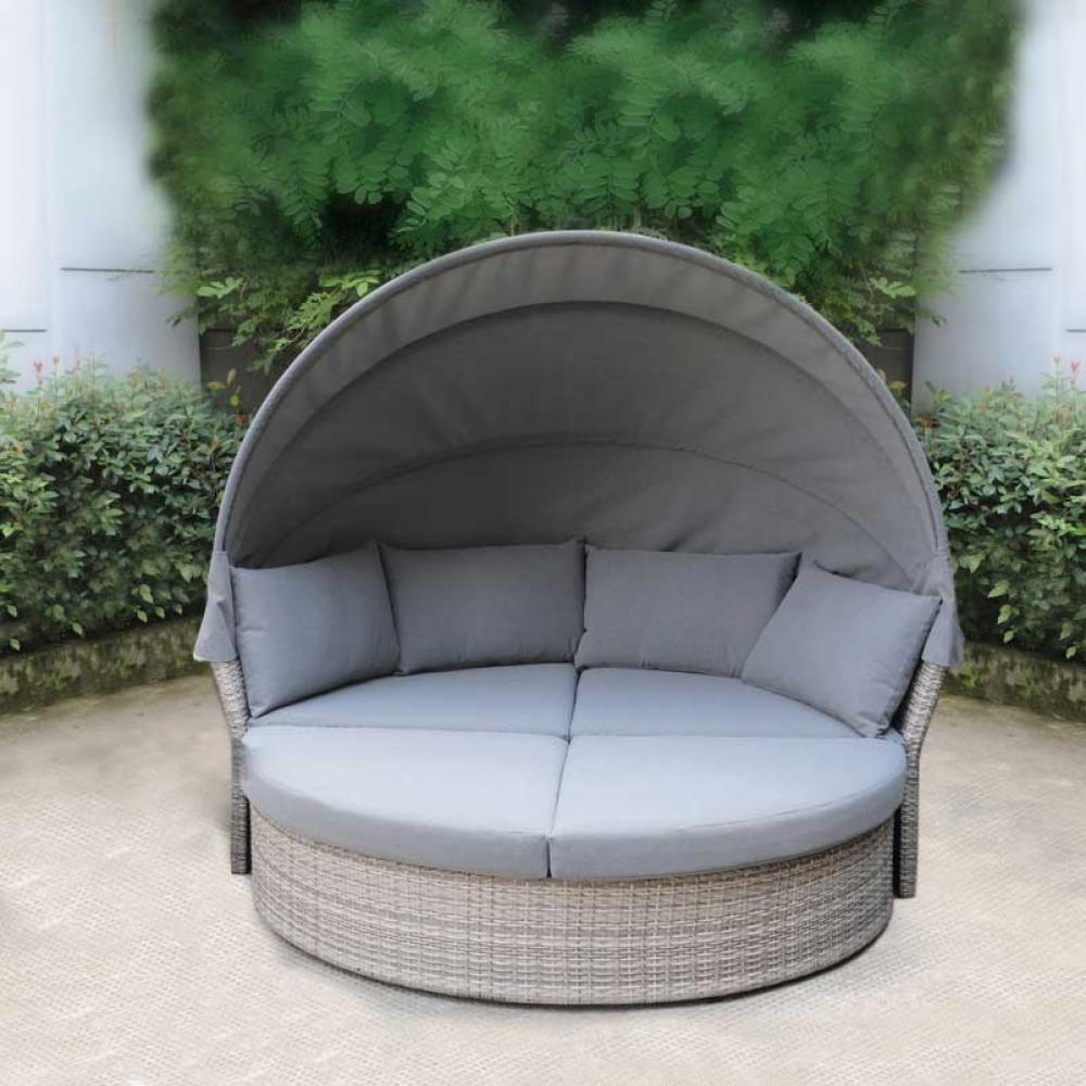 Диван-трансформер из искусственного ротанга AFM-325G Grey - купить по ...