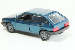 VAZ-2109 Lada Samara hatchback 5-doors (blue) Agat Mossar Tantal 1:43