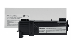 Тонер-картридж F+ imaging, черный, 3 100 страниц, для Xerox моделей Phaser 6128MFP (аналог 106R01459), FP-X6128BK