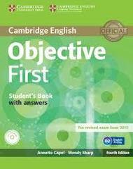 Objective First 4th Edition (for revised exam 2015) Student's Book with Answers with CD-ROM