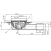 Душевой трап Hutterer&Lechner HL90Pr-3000