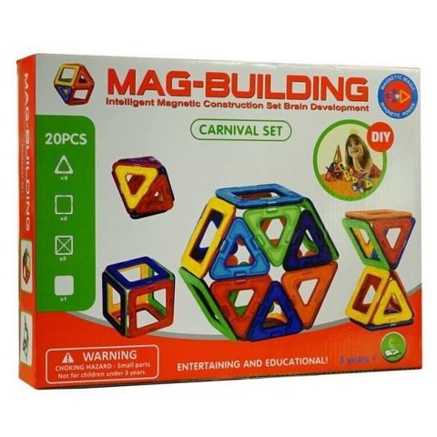 Магнитный конструктор Mag-Building Carnival GB-W20