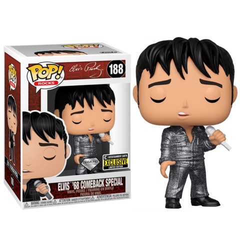 Funko POP! Elvis '68 Comeback Special (Diamond Exc) (188)