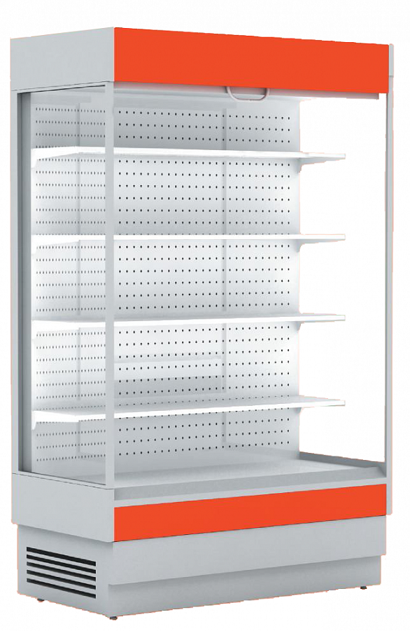 Холодильная горка Cryspi ALT_N S 1350 с выпаривателем без боковин