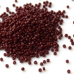 Бисер Тохо круглый 15/0 0046 темно-коричневый