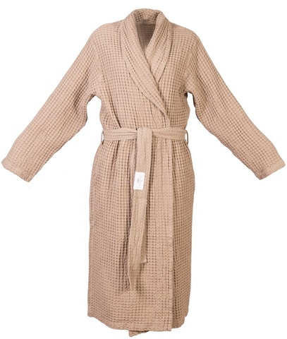 Халат вафельный Abyss & Habidecor Pousada 711 Taupe
