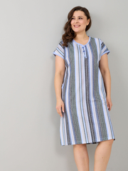 Туника Т-014/разноцветная-полоса