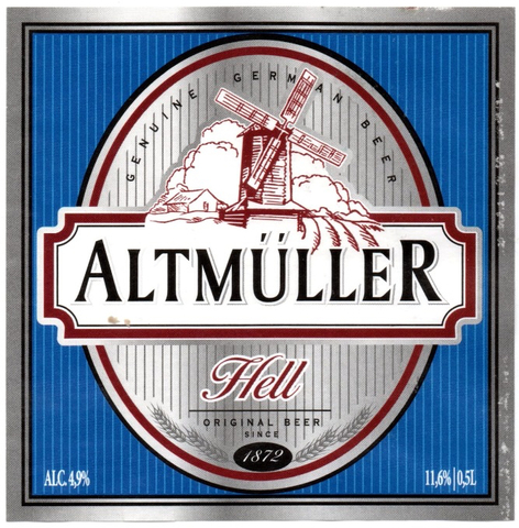 Пиво Altmuller Hell